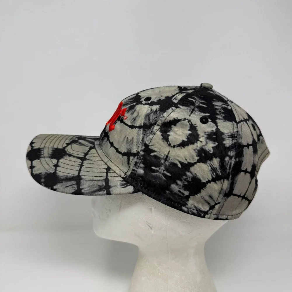 AC/DC Band Hat H3 Headwear Grey Black Tie Dye Red Logo Strapback Baseball Cap